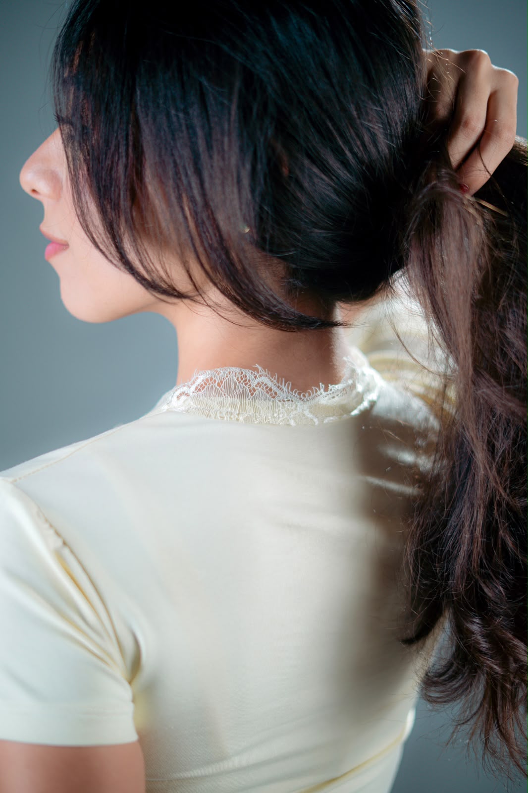 Veya Lace V-Neck Top